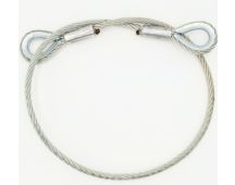 BPW BRAND Steel catch strap cable- 1390mm. Part No 0532714140