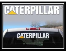 CAT BRAND Windscreen decal/film 81cm x 17cm. Part No 1005621