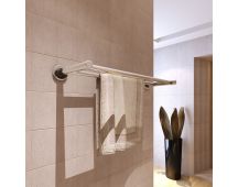 Stainless Steel Towel Rack 2 Tubes