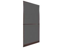 Brown Hinged Insect Screen for Doors 100 x 215 cm