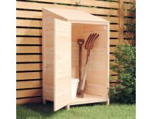 vidaXL Garden Shed 55x52x112 cm Solid Wood Fir