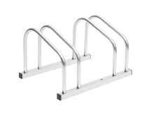 vidaXL Bike Rack for 2 Bikes Galvanised Steel