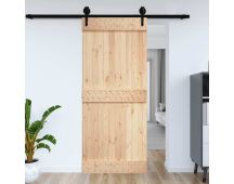 vidaXL Door NARVIK 100x210 cm Solid Wood Pine