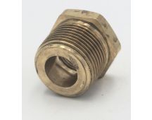 Parker brass 1" male to 3/4" female bushing coupling fitting