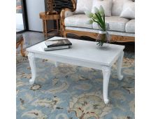 vidaXL Coffee Table 100x60x42 cm High Gloss White