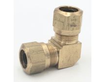 Parker brass pneumatic 90 degree 5/8" union elbow fitting