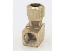 Parker brass 90 degree female 1/2 elbow to 3/8 " tube npt fitting