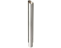 AERO BRAND Chrome exhaust stack 45 degree mitre cut 6" reduction to 5" x 5' (1220mm) long plain end. Part No 2983P/JW