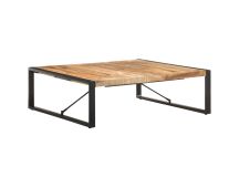 vidaXL Coffee Table 120x120x40 cm Solid Wood Mango