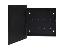 vidaXL Key Box with Magnetic Board Black 35x35x4 cm