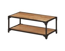 vidaXL Coffee Table 90x45x35 cm Solid Acacia Wood