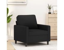 vidaXL Sofa Chair Black 60 cm Velvet