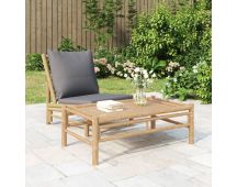 vidaXL Garden Coffee Table 100x55x33 cm Bamboo