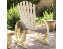 vidaXL Garden Adirondack Chair Solid Wood Fir