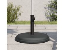 vidaXL Parasol Base for Ø32/35/38 mm Poles 15 kg Round