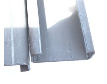 Winch slide track steel 3.0m x 115mm x 34mm. Part No 42357-3.0MTR