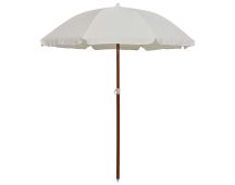 vidaXL Parasol with Steel Pole 180 cm Sand