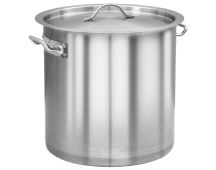 vidaXL Stock Pot 26 L 32x32 cm Stainless Steel