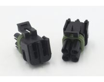 Narva 4 way male waterproof connector housing