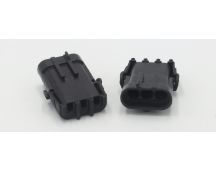 Narva 3 way female waterproof connector housing