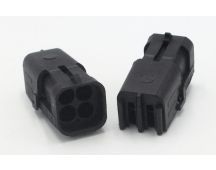 Narva 4 way female waterproof connector housing