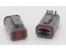 Narva 4 way female deutsch connector housing