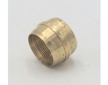 Parker brass d.o.t. compression 1/2" olive sleeve fitting