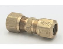 Parker brass tube to tube 1/2" union joiner fitting