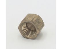 Parker brass 1/4" flare cup nut