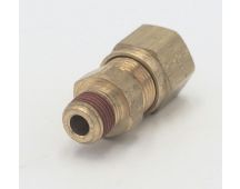 Parker brass male straight 3/8 tube to 1/8 npt connector fitting