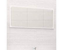 vidaXL Bathroom Mirror White 80x1.5x37 cm Engineered Wood