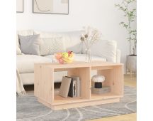 vidaXL Coffee Table 80x50x40 cm Solid Wood Pine