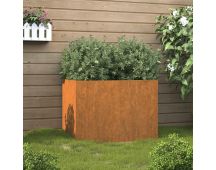 vidaXL Planter 62x47x46 cm Corten Steel