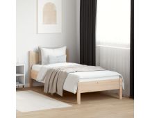 vidaXL Bed Frame without Mattress 90x190 cm Solid Wood Pine