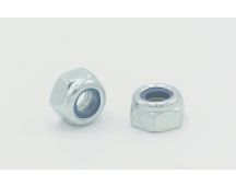 Zinc plated 8 mm hex nut