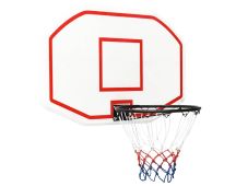 vidaXL Basketball Backboard White 109x71x3 cm Polyethene