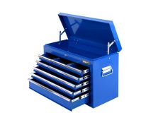 Giantz 9 Drawer Tool Box Cabinet Chest Toolbox Storage Garage Organiser Blue