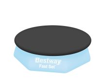 Bestway Pool Cover Fits 2.44m Above Ground Swimming Pool PVC Blanket