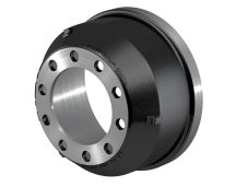 CONMET BRAND Brake drum to suit MFS steer axle 285 PCD x 10 stud 16.5 X 6" (alt DB003TRP 3687X) (CM10037991)