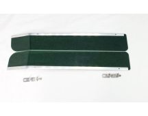 Side Bonnet Protector Shields (Dark Green)