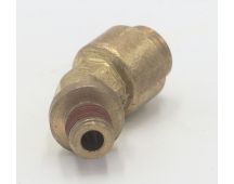 Brass prestomatic 45 degree male connector 3/8 x 1/4