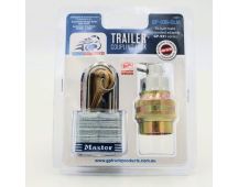 GP TRUCK Trailer Coupling Lock to suit male threaded trailer coupling includes padlock. Part No GP-936-CLM