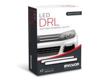 INVISION BRAND Led Daytime running lights kit 12/24V  length 164mm x depth 35mm x height 18mm. Part No NX310