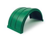 KENWORTH SPRAYSAFE Polyethylene Drive/Trailer mudguard - Dark Green. Part No K127-1116-12A