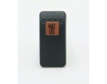 Hazard light rocker switch