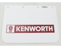 KENWORTH Low spray mudflap made from thermoflex 24/17"