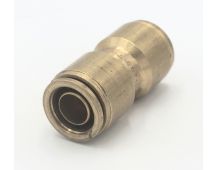 Brass pneumatic connector abk 16 mm union