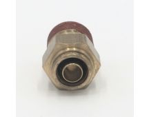 Brass pneumatic connector male abk 10 mm - 1/2 npt