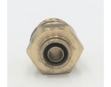 Brass pneumatic connector male abk 12 mm -14 mm