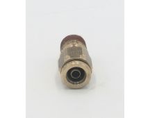 Brass pneumatic connector male abk 6 mm - 1/8 nptf